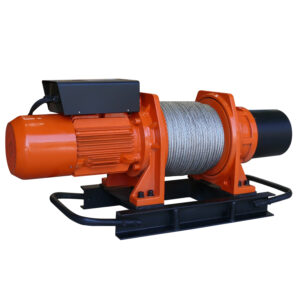 Treuil électrique industriel 1 tonne 2846 lb Usage intensif avec câble d'acier triphasé
