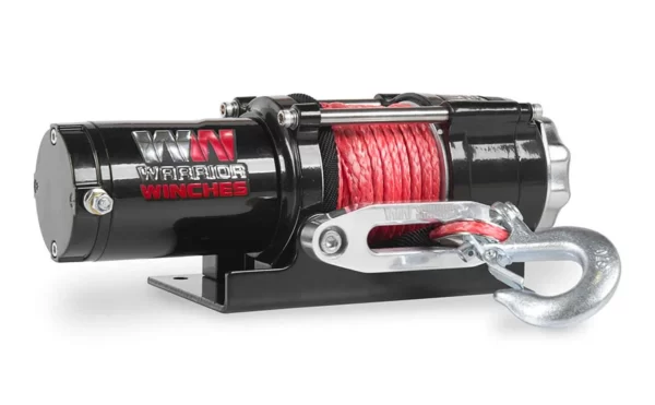 Treuil Warrior électrique Ninja 2 500 lb 12 V - VTT Corde Synthétique