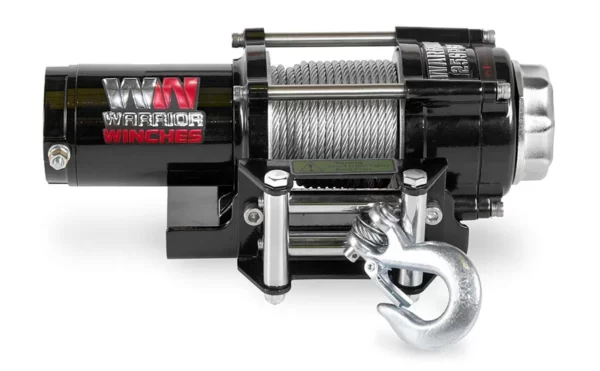 Treuil Warrior électrique Ninja 2 500 lb 12 V - VTT Câble d'acier