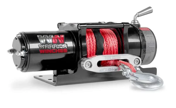 Treuil Warrior électrique Ninja 4 500 lb 12 V - VTT/UTV Corde Synthétique
