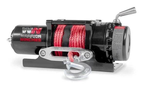 Treuil Warrior électrique Ninja 4 500 lb 12 V - VTT/UTV Corde Synthétique
